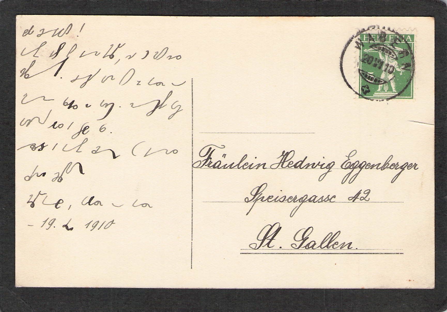 Cartoline postali: #Bern , Parlamentsgebäude , gel. 1910 – Usato da Reichenburg venduto da Pipo-67 1