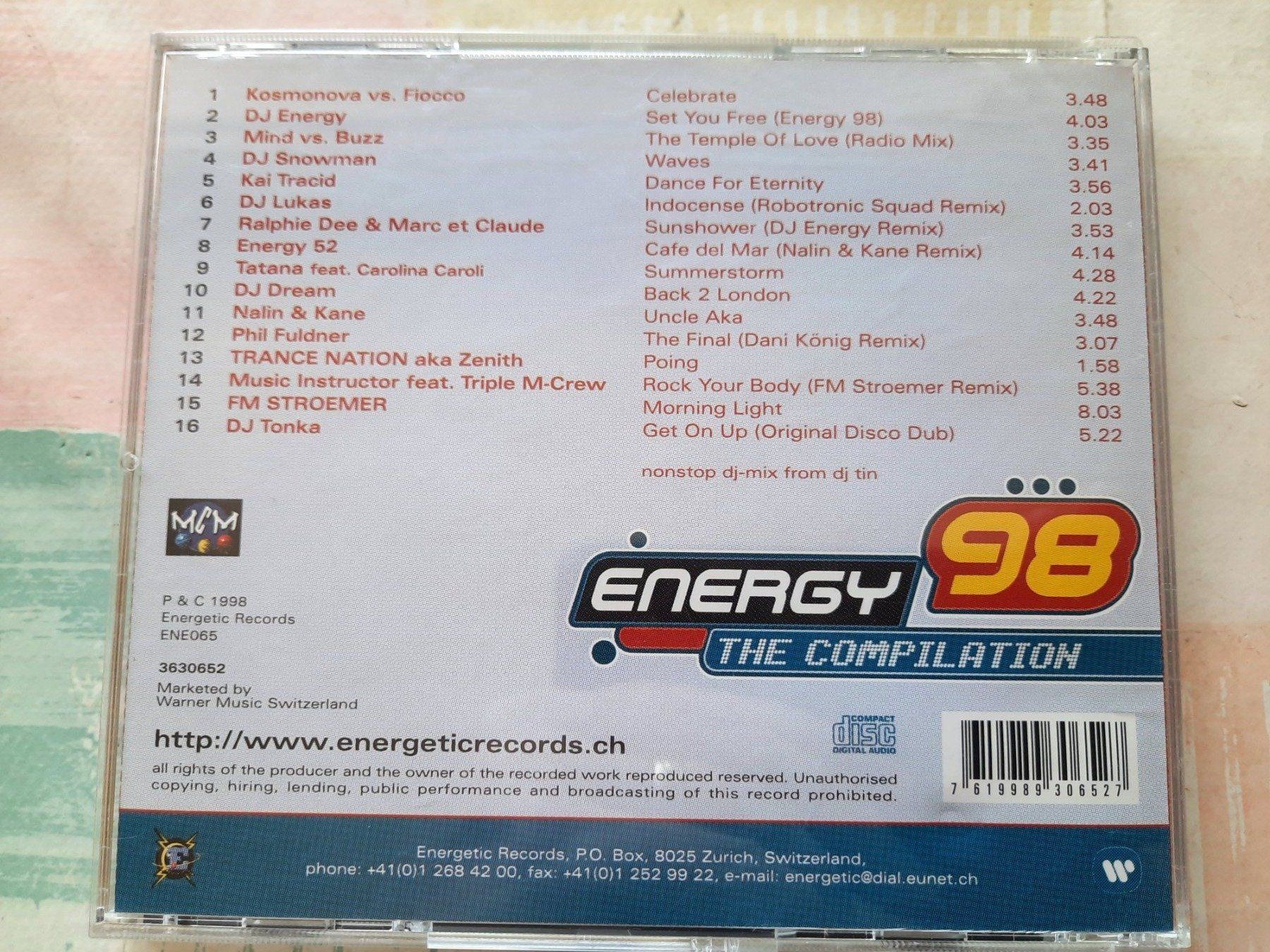 CD: Cd Energy 98 - The Compilation – Usato da Pully venduto da bro_n52j 1