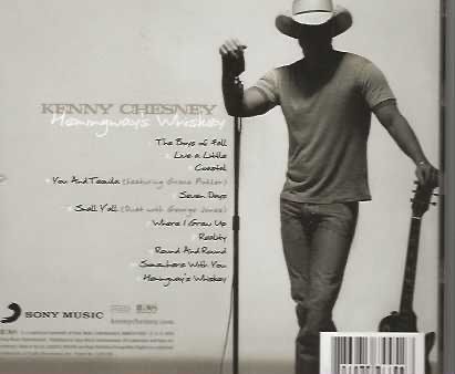 CD: Kenny Chesney - Hemingways Whiskey – Usato da Stansstad venduto da mojowo 1