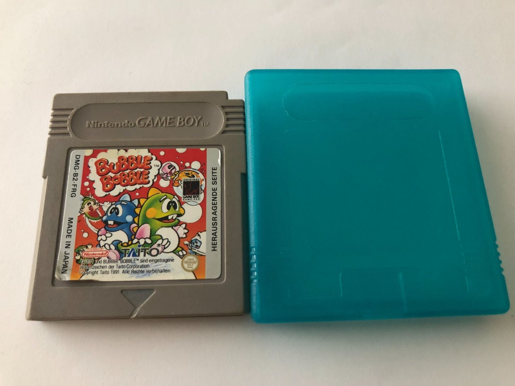 Giochi: Bubble Bobble - Game Boy Spiel – Usato da Nussbaumen AG venduto da Pika-Shop