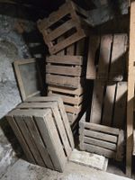 Diverse alte Holzharasse 9 Stk gebraucht