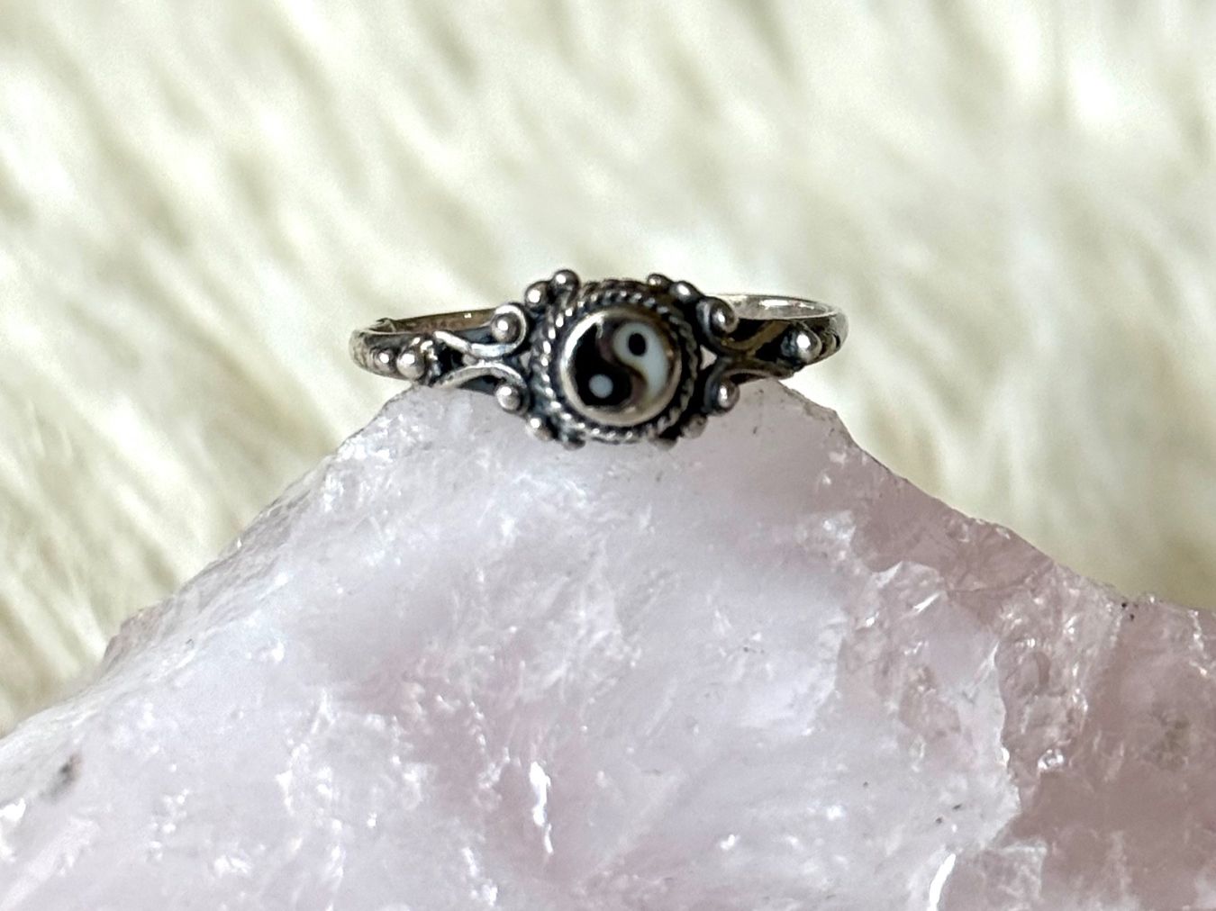 Anelli: Ring Silber 925 Yin und Yang – Usato da Istighofen venduto da Ringparadies