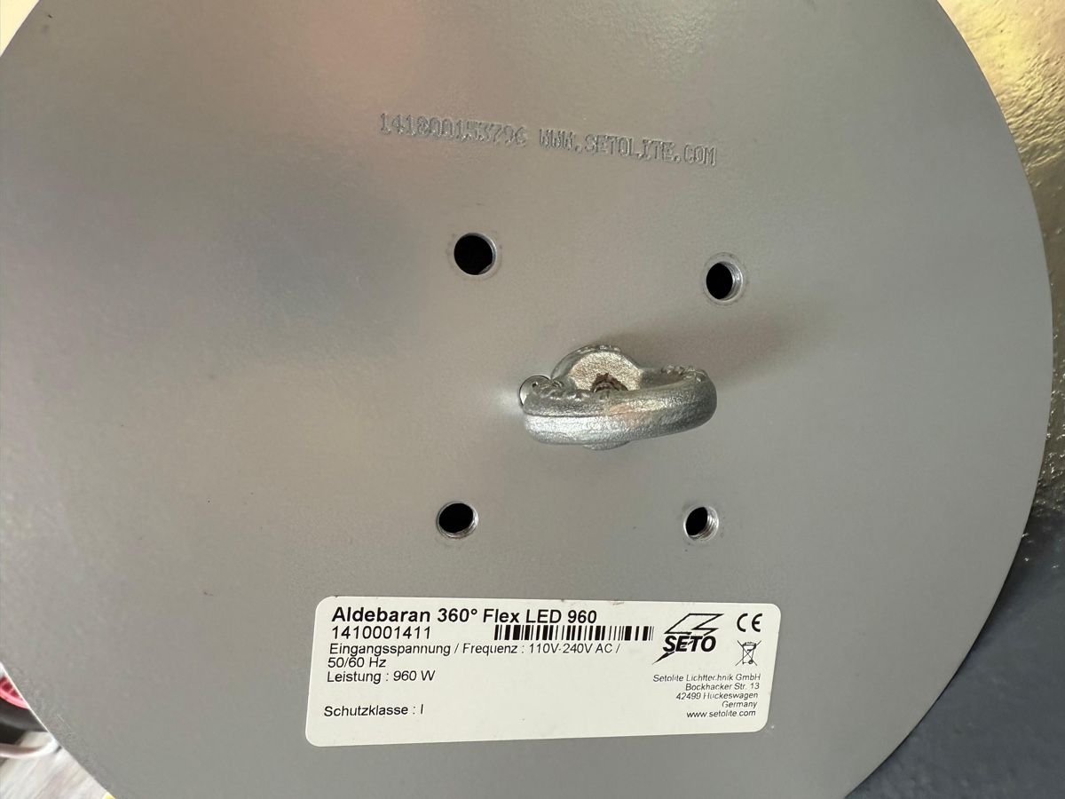 Lampade: SETO ALDEBARAN 360° Flex LED 960 – ohne Stativ – Usato da Steffisburg venduto da WerkstattMaster 2