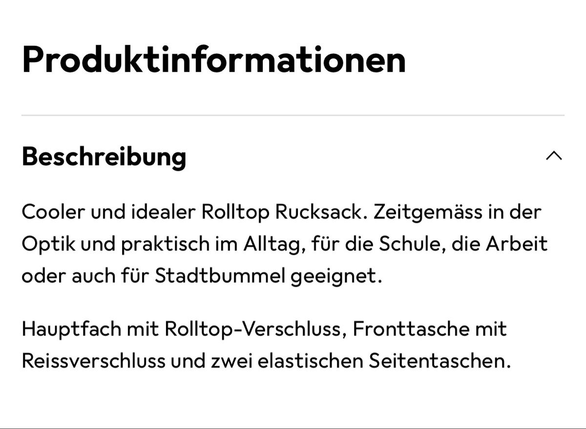 Zaini: 25 Liter Rucksack Trevolution – Nuovo (secondo la descrizione) da Möhlin venduto da Palessandro91 3