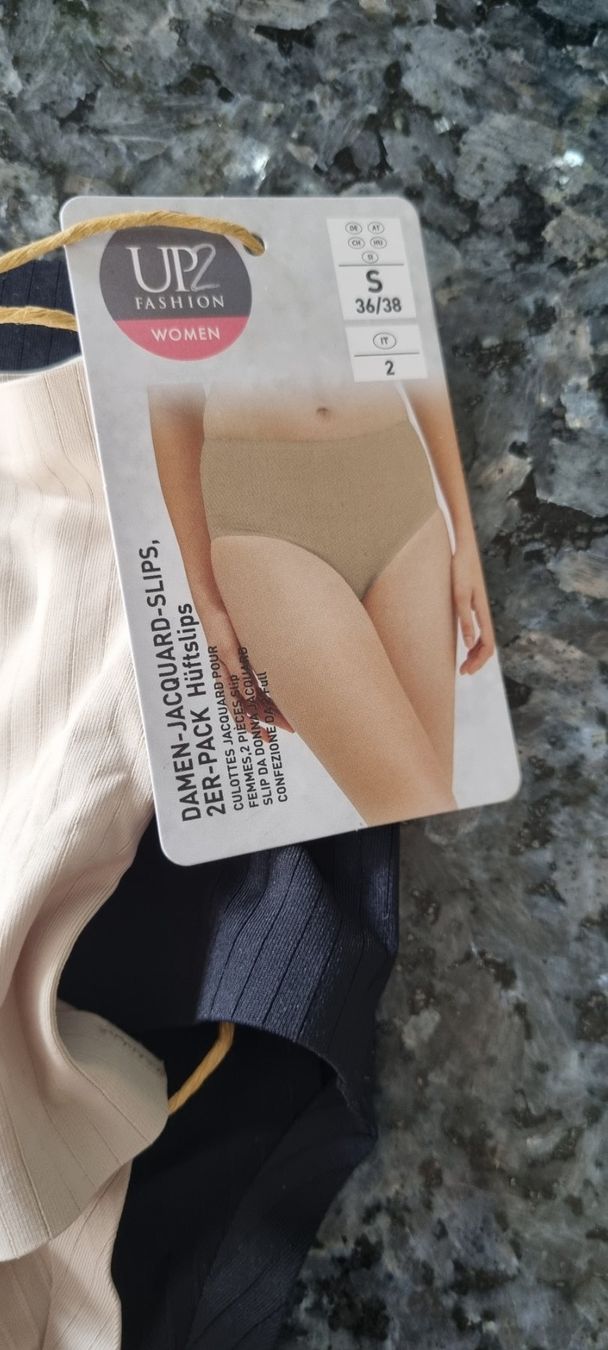 Altra biancheria intima: Damen Slips 2er-Pack Jacquard Grösse S neu – Nuovo (secondo la descrizione) da egliswil venduto da Maggy6 1