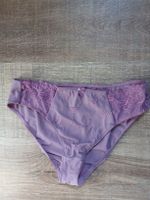 Damen Slip in Altrosa mit Stickereidetails Grösse S