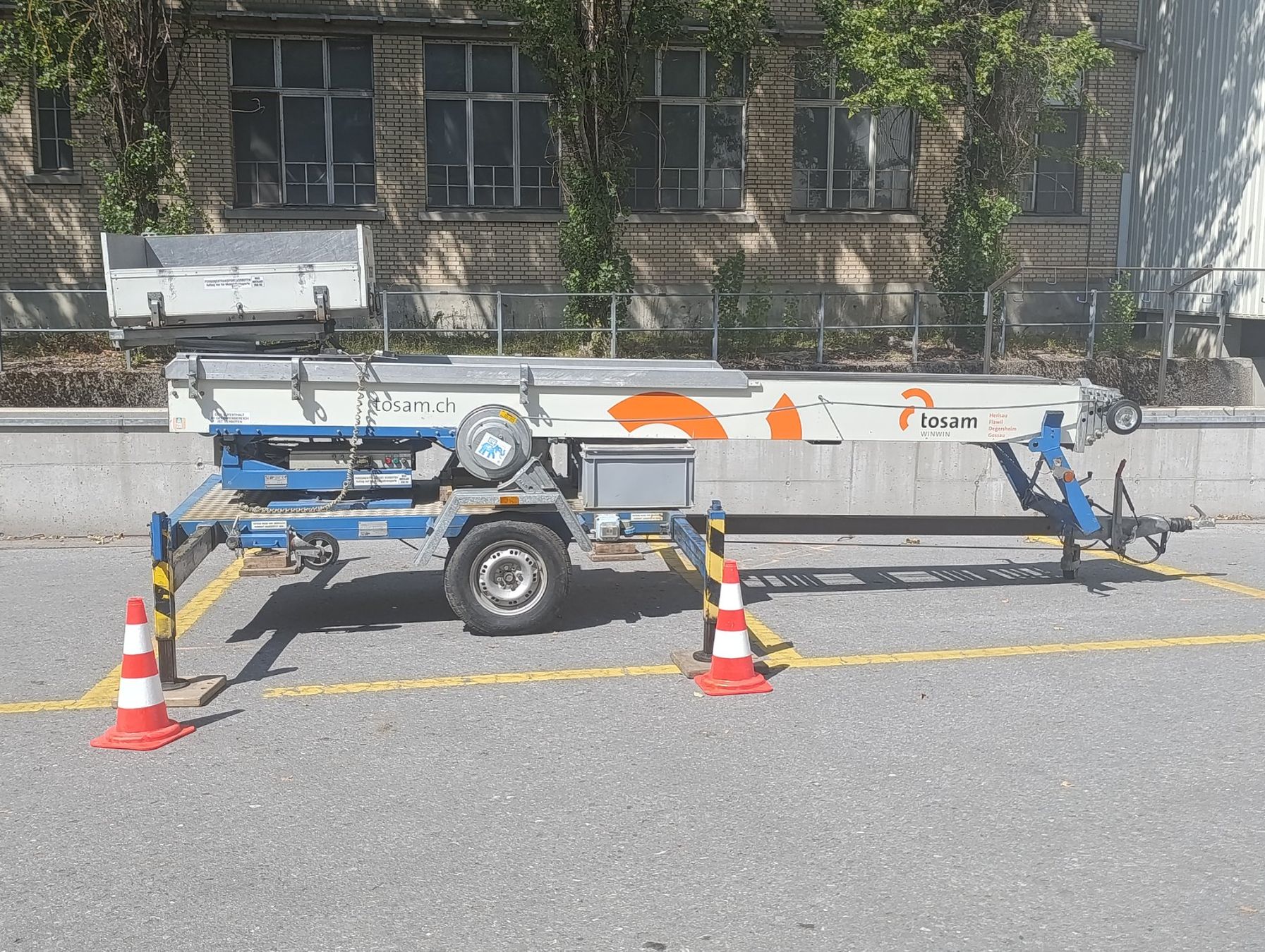 Altro per stoccaggio & trasporto: Lastenaufzug "CTE Elevatori EP 250" 25m/250kg – Usato da Herisau venduto da Tosam_WinWin 3