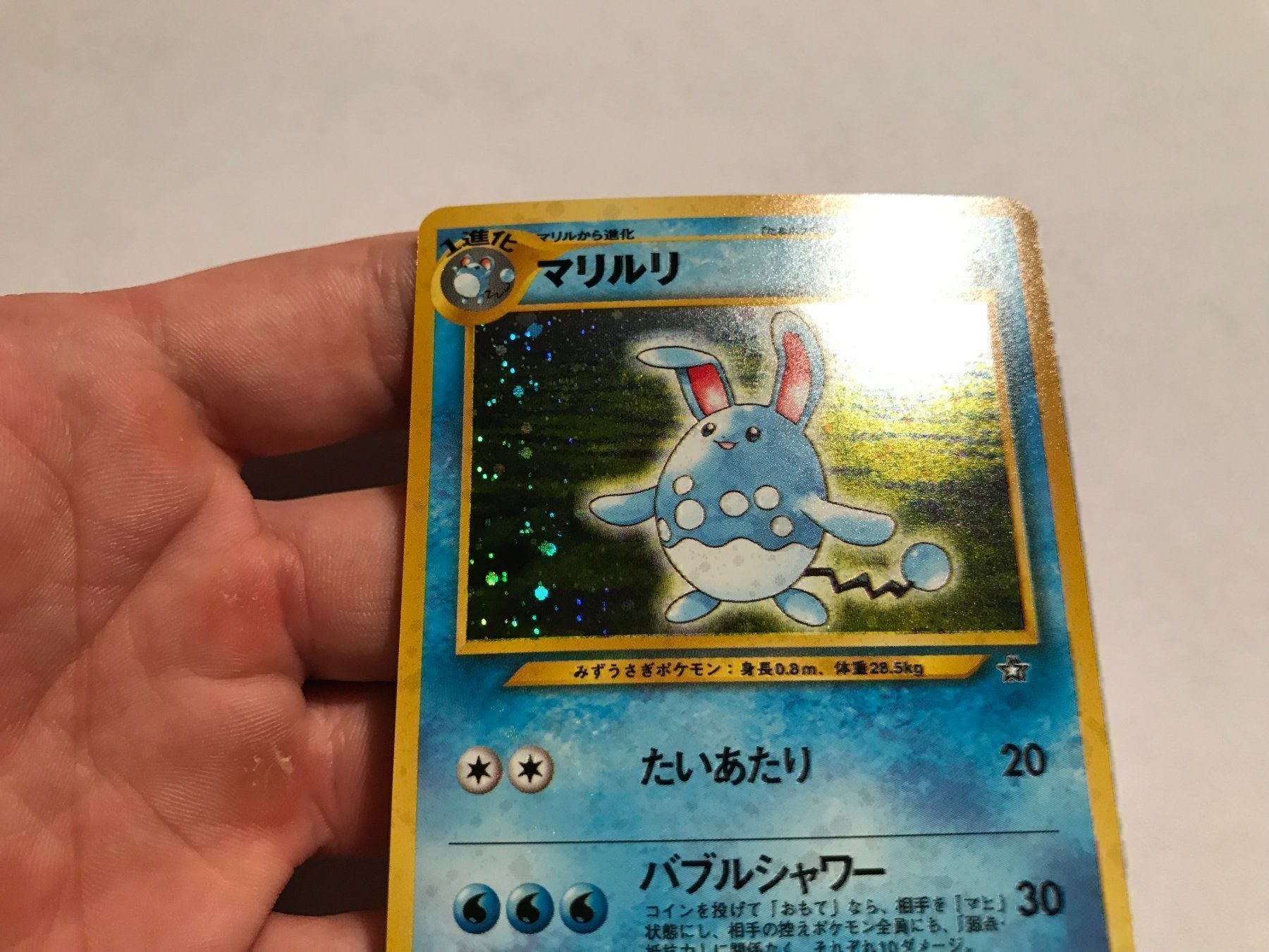 Pokémon Carte collezionabili: Azumarill holo Japanisch – Nuovo (secondo la descrizione) da Hagendorn venduto da Pokecollectorch 2