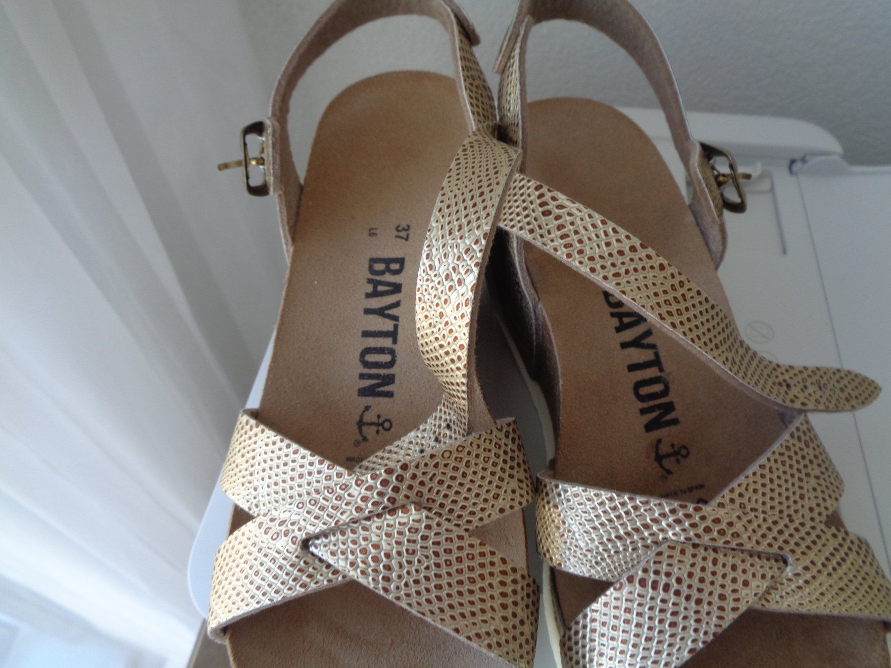 Scarpe da donna: BAYTON Leder Sandalette Gr. 37 – Nuovo (secondo la descrizione) da Bern venduto da Mobi98 2
