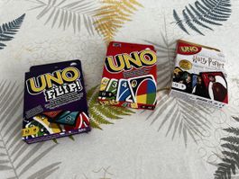 3x UNO Kartenspiele, BRANDNEU