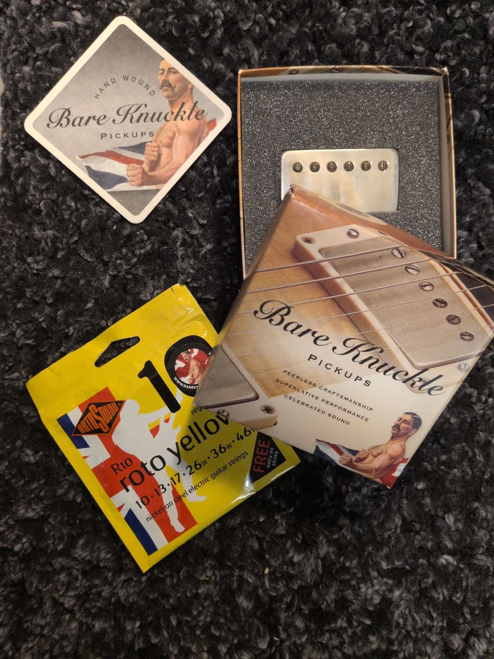 Strumenti musicali: Handwound Humbucker Pickup Bare Knuckle "The Mule" – Usato da Würenlingen venduto da doni444 2