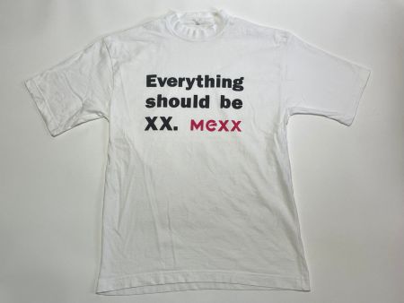 Vintage 90s T-Shirt Mexx Kiss XX Sz. L