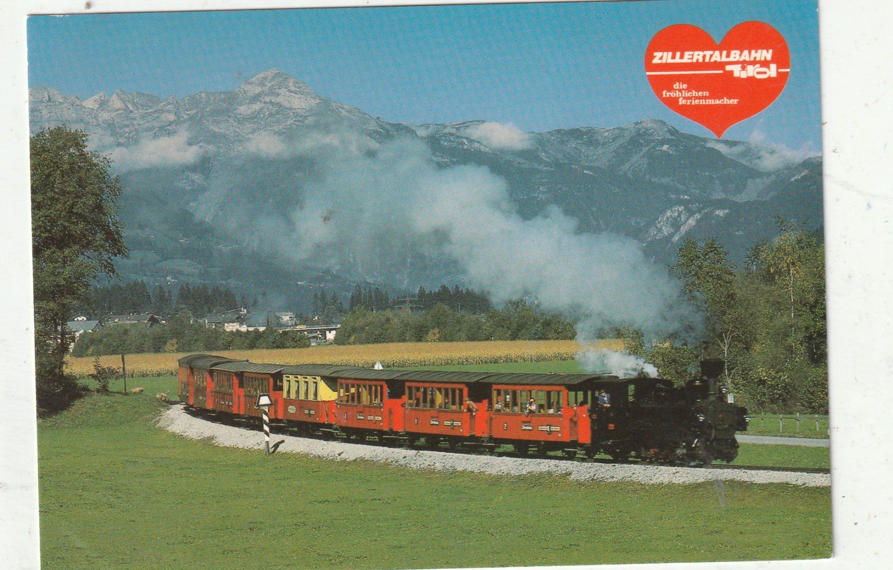 Cartes postales: Zilertaler Bahn – D'occasion à Lumbrein par made02