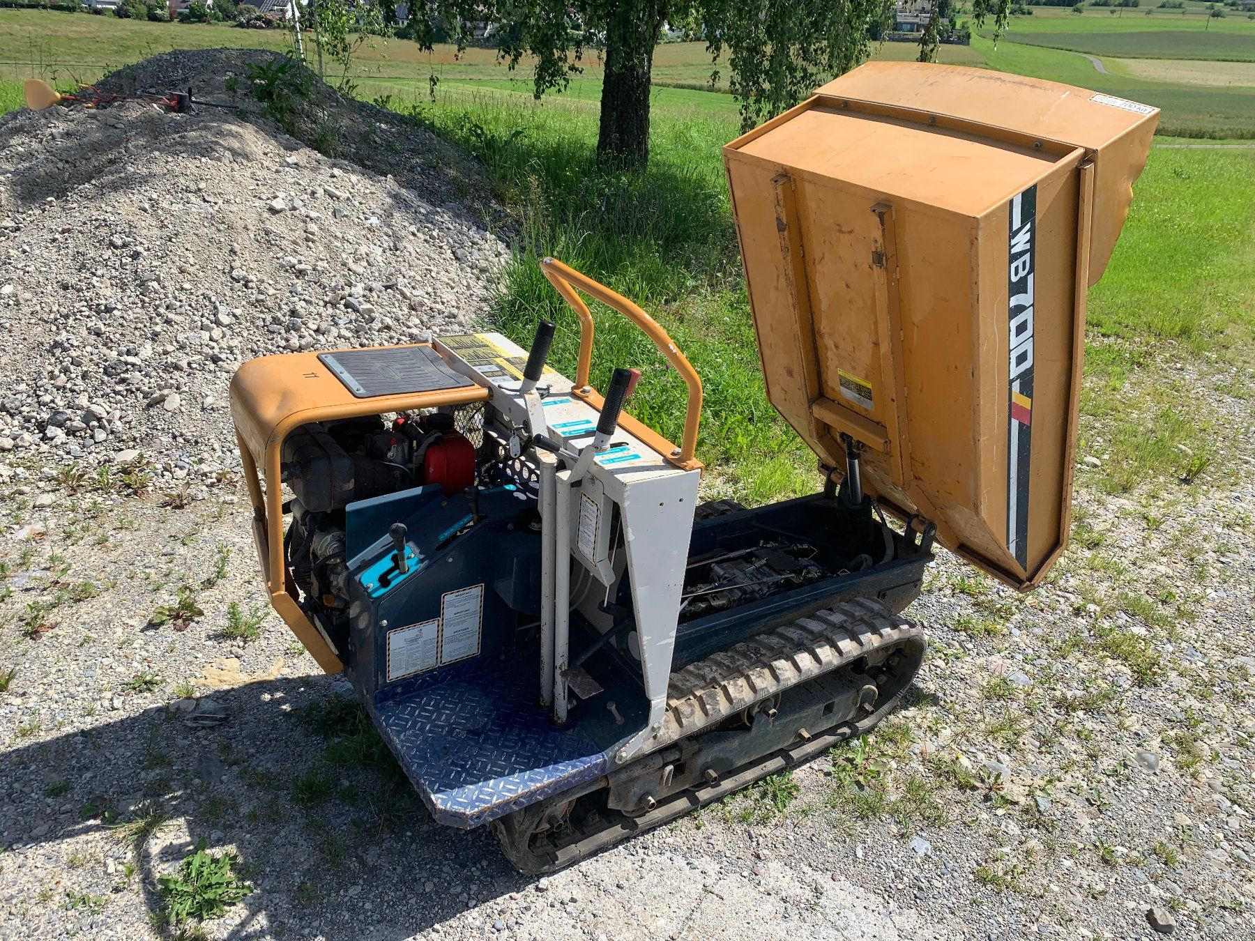 Tutte le macchine: Raupendumper Yamaguchi WB 700, Bagger Dumper – Usato da Hausen am Albis venduto da toppreis05 4