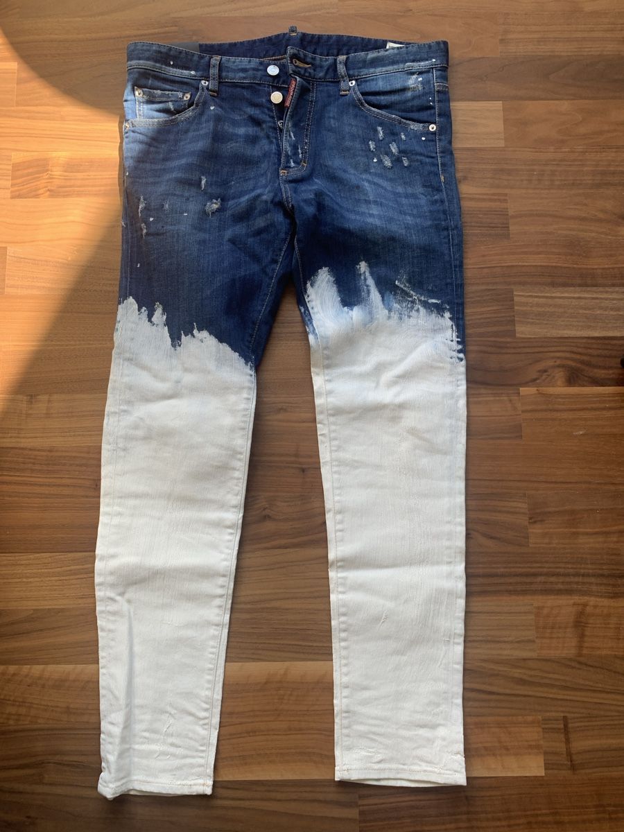 Jeans: DSQUARED2 Limited White Paint Jeans – Neu und originalverpackt aus Herrliberg von mas_7lxb