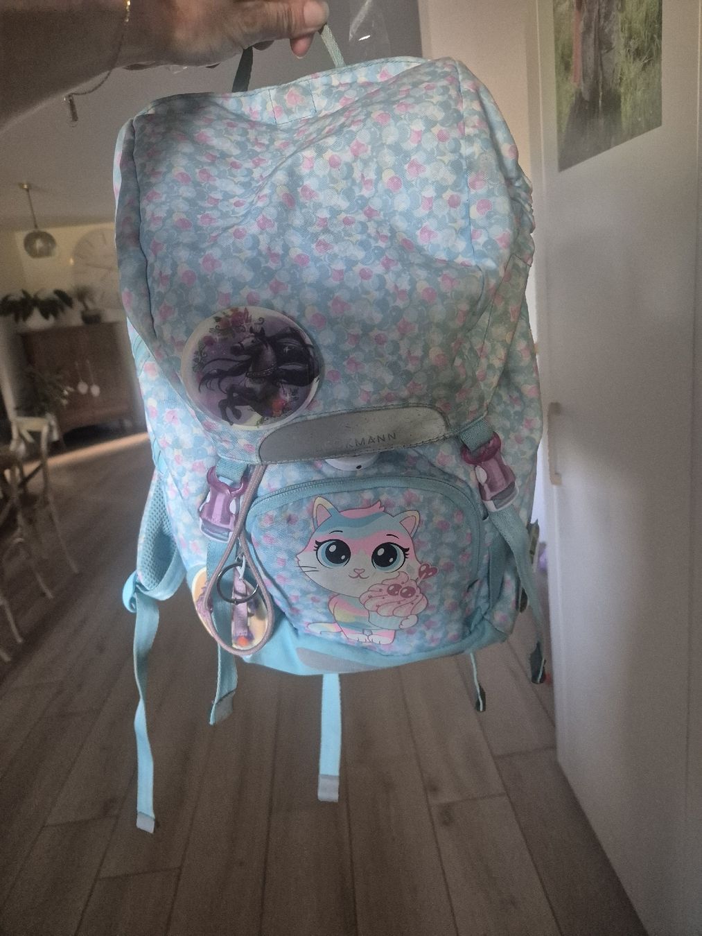Borse & Zaini: Schulrucksack Beckmann Katze – Usato da Lyss venduto da AlLo13