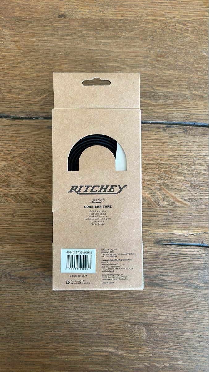 Altri accessori per ciclismo: Ritchey Comp Cork Bar Tape Lenkerband schwarz – Nuovo (secondo la descrizione) da Untervaz venduto da PhilipFausch01 1