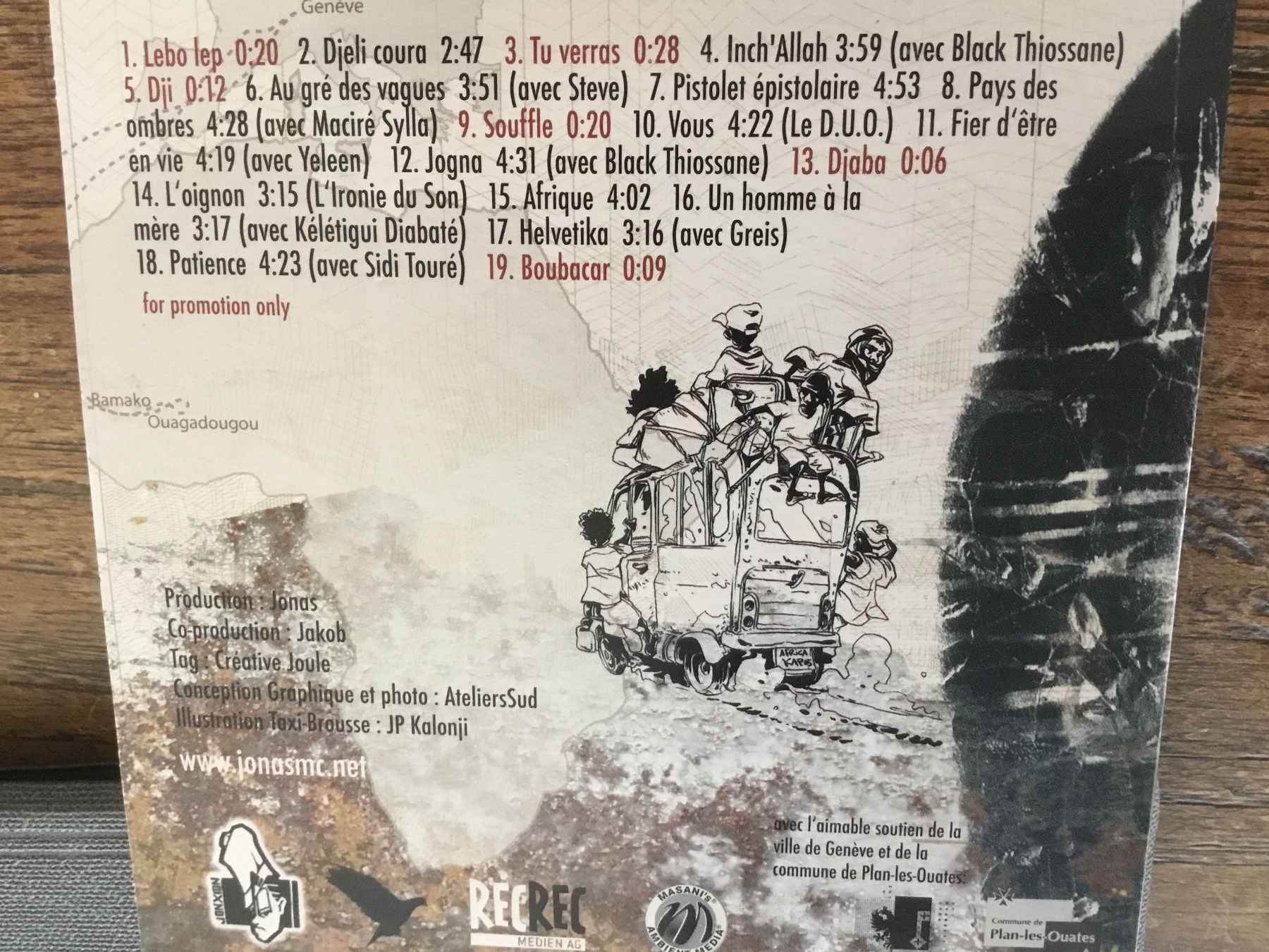 CDs: JONAS - BAGAGE - Album CD – Gebraucht aus Thierachern von sweden08 1