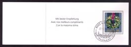 1993_Schöne WEIHNACHTSMARKE auf EMPFEHLUNGSKARTE der POST !