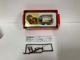 Preiser 30434  Pferde Fuhrwerk Neu H0