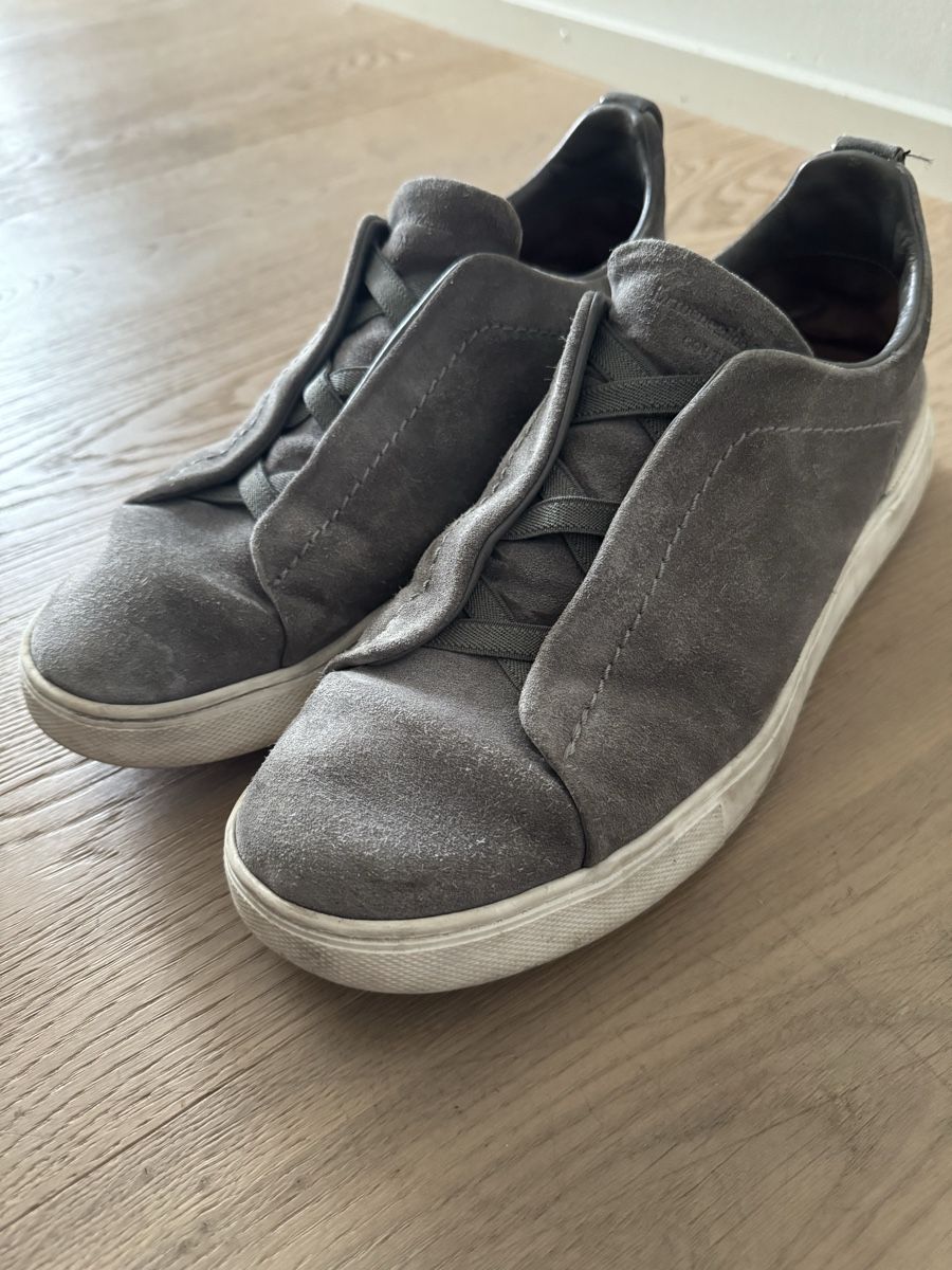 Zegna Scarpe da uomo: Zegna Triple Stitch Sneaker – Usato da Zug venduto da OJ1212 1