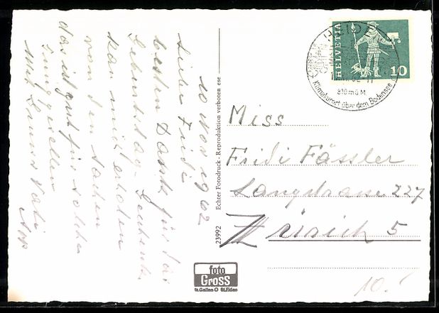Cartoline postali: AK Wolfhalden /App., Panorama mit Bodensee – Usato da Berlin venduto da bartko-reher 1