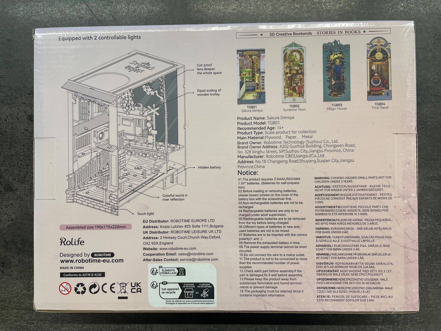 Kit bricolage: Robotime (Rolife) Yakura Lensya – Nuovo e nell'imballaggio originale da Sursee venduto da Toni-SpielSursee 1