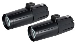 2er Set American DJ LED Pinspot / Punktstrahler 3 Watt - 3°