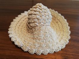 Hut Puppen Beige Feinarbeit
