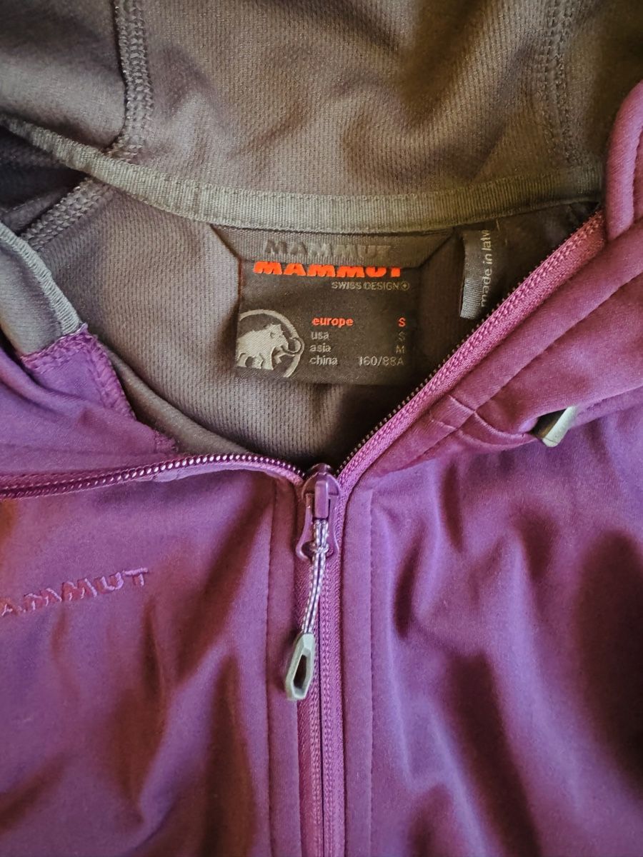 Mammut Vestes: Veste softshell Mammut violette, taille S, parfait état! – D'occasion à Crans VS par Freeskier 2
