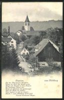 Kilchberg ZH, Requiem Conrad Ferdinand Meyer, gelaufen 1914