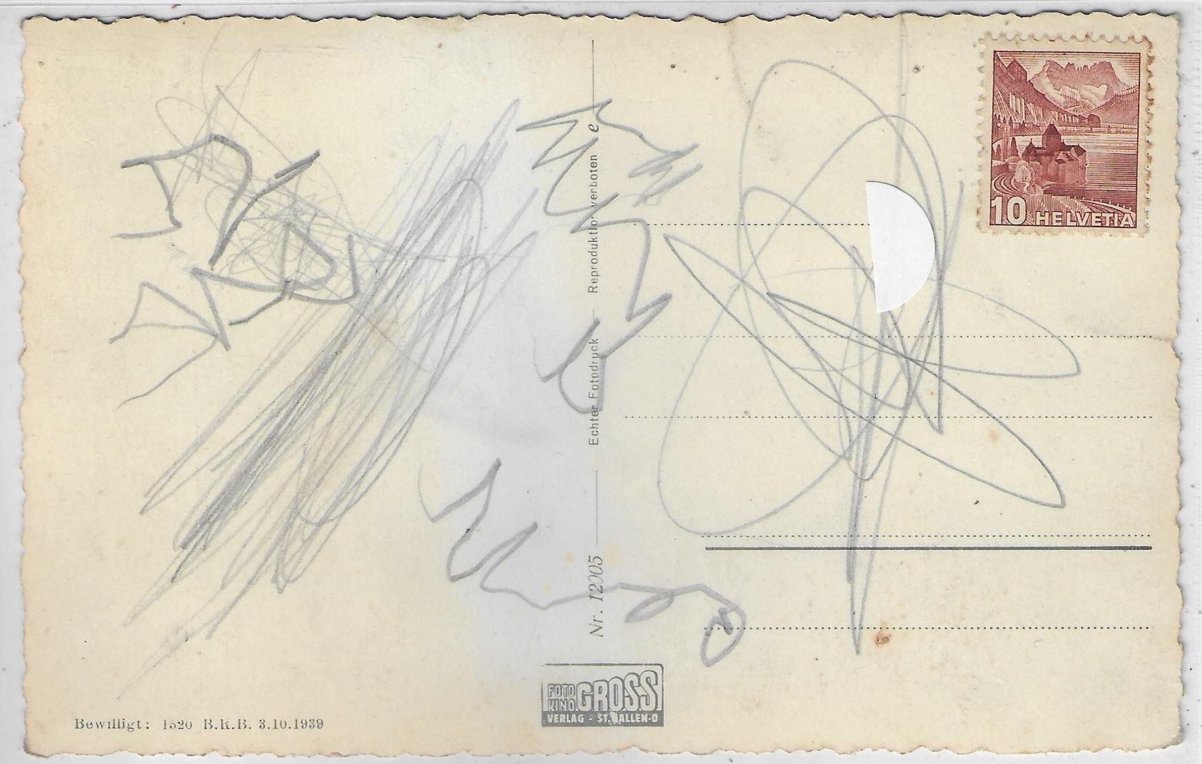Cartoline postali: Schloss Castell & Grüntal – Usato da Ettingen venduto da Kartenplanet 1