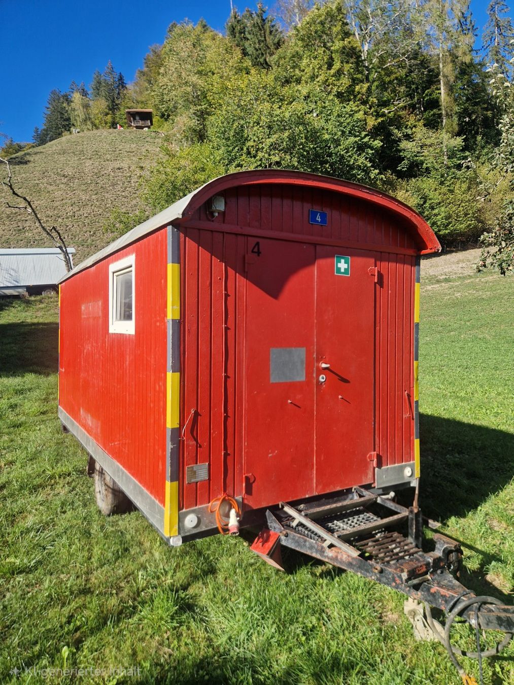 Niederberger Remorques: Bauwagen 4,5x230 Meter – D'occasion à Sumiswald par ForstCounty