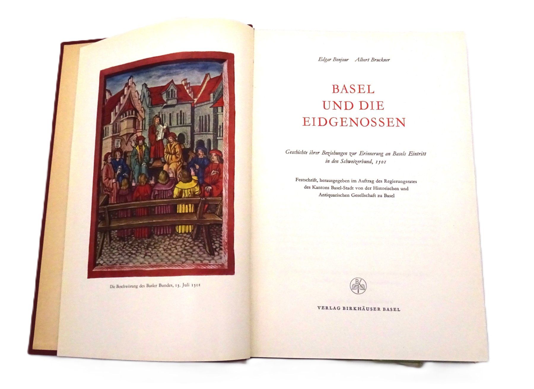Libri: Basel und die Eidgenossen. – Usato da Winterthur venduto da Restwert_Winterthur 3