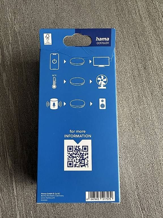 Hama Fernbedienungen: Smart IR Remote Hama neu – Neu und originalverpackt aus Bassersdorf von semirsh 1