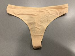 String Tanga Slip, beige, Gr. M, neu!