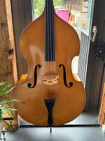 heller, wuchtiger 3/4 Kontrabass mit viel Volumen