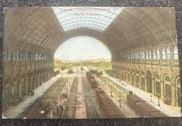 Torino Stazione ai porta nuova Bahnhof Turin m. Zügen