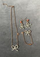 Lola & Grace -a Swarovski Brand Schleife Schmuck Set 3-tlg