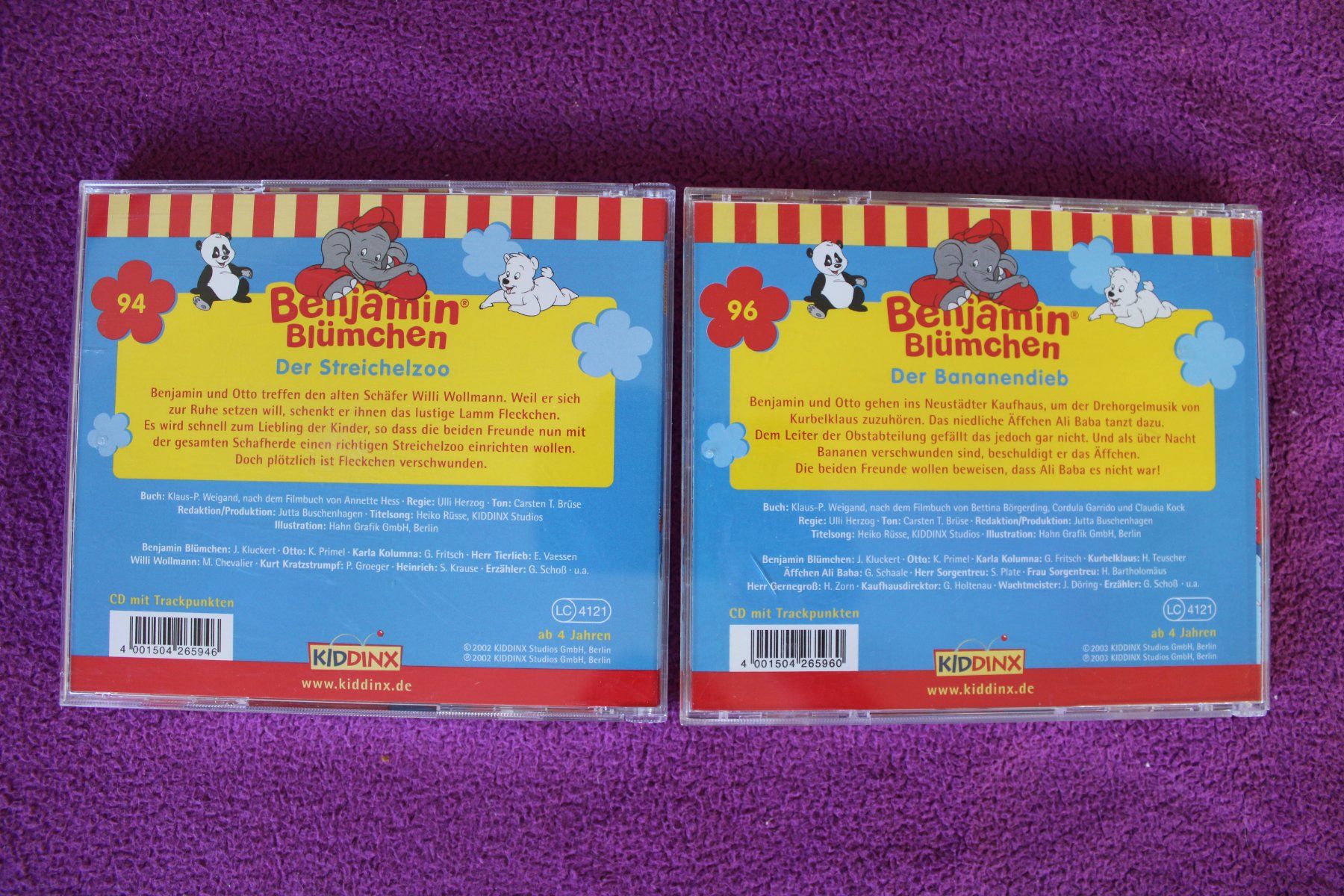 CDs: 6 - Benjamin Blümchen - Hörspiel - CD´s – Gebraucht aus Müllheim Dorf von Seeeule01 6