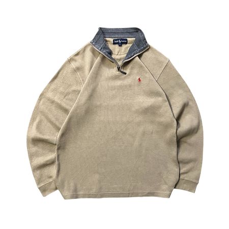 Vintage Ralph Lauren 1/4 Zip Sweat (L)