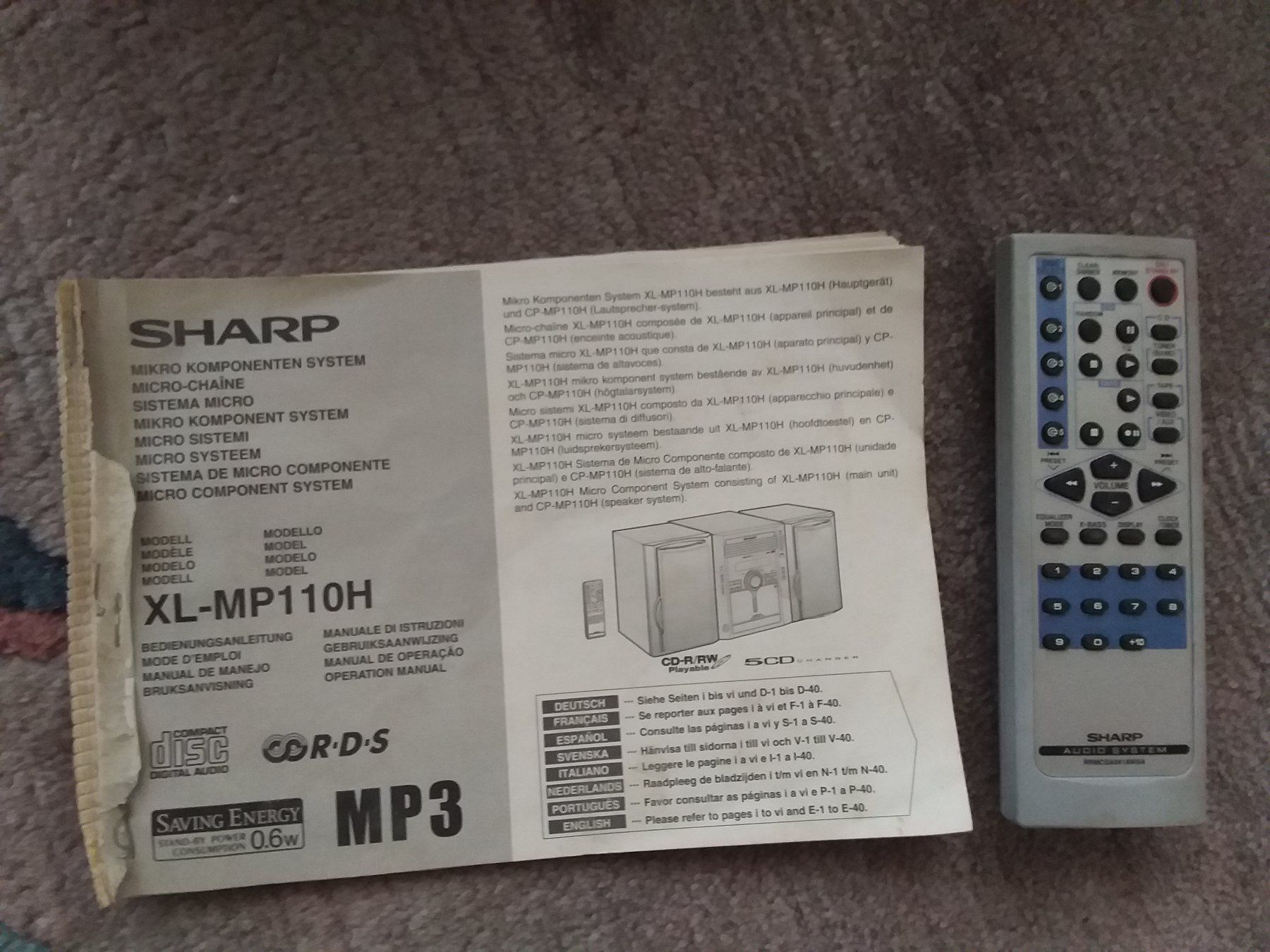 Sharp Lettore multimediale & Streamer: SHARP (Musikanlage) – Usato da Thun venduto da Catfriends 1