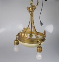 Vintage Deckenlampe im Louis-XVI-Stil