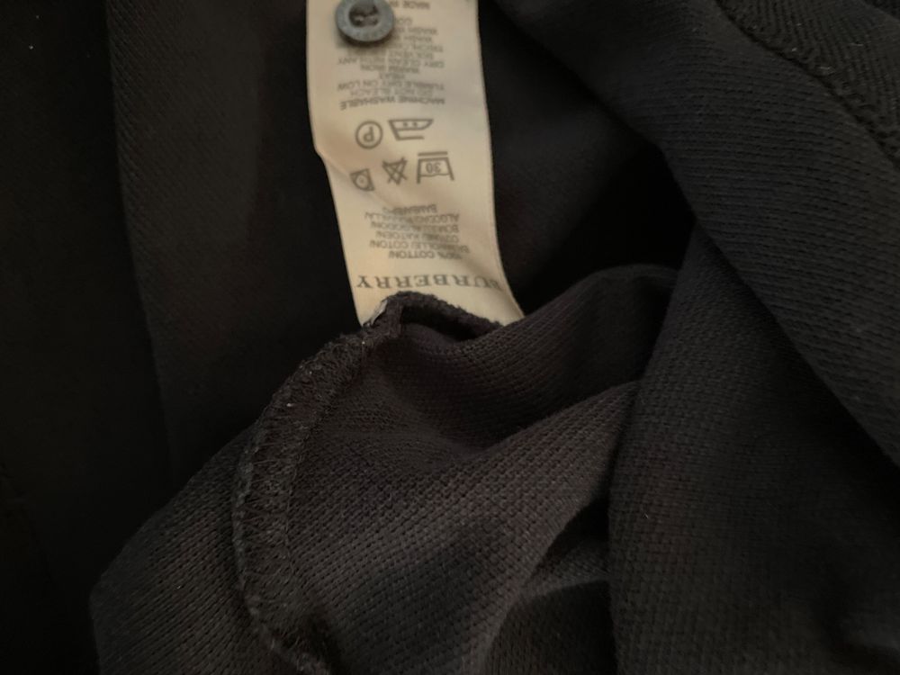 Burberry polo herren schwarz hotsell