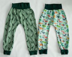 2x Pumphose für Jungen mit Dinosaurier Gr.92/98 - 2-3 Jahre