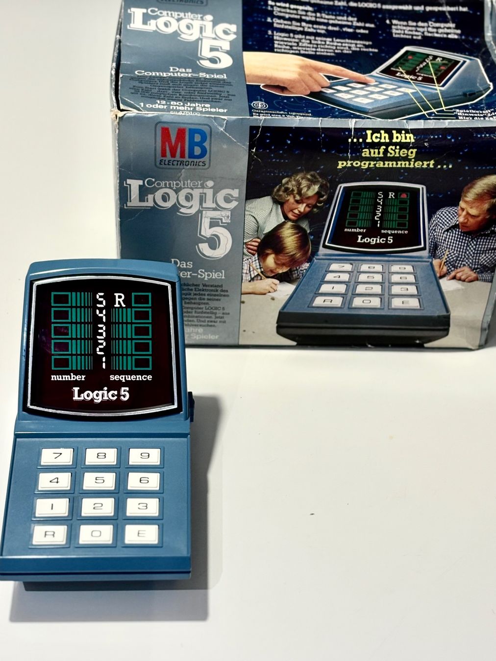 Console: COMPUTER LOGIC 5, HANDHELD, MB, VINTAGE, OVP, KONSOLE – Usato da Dachsen venduto da Sven_Jasper