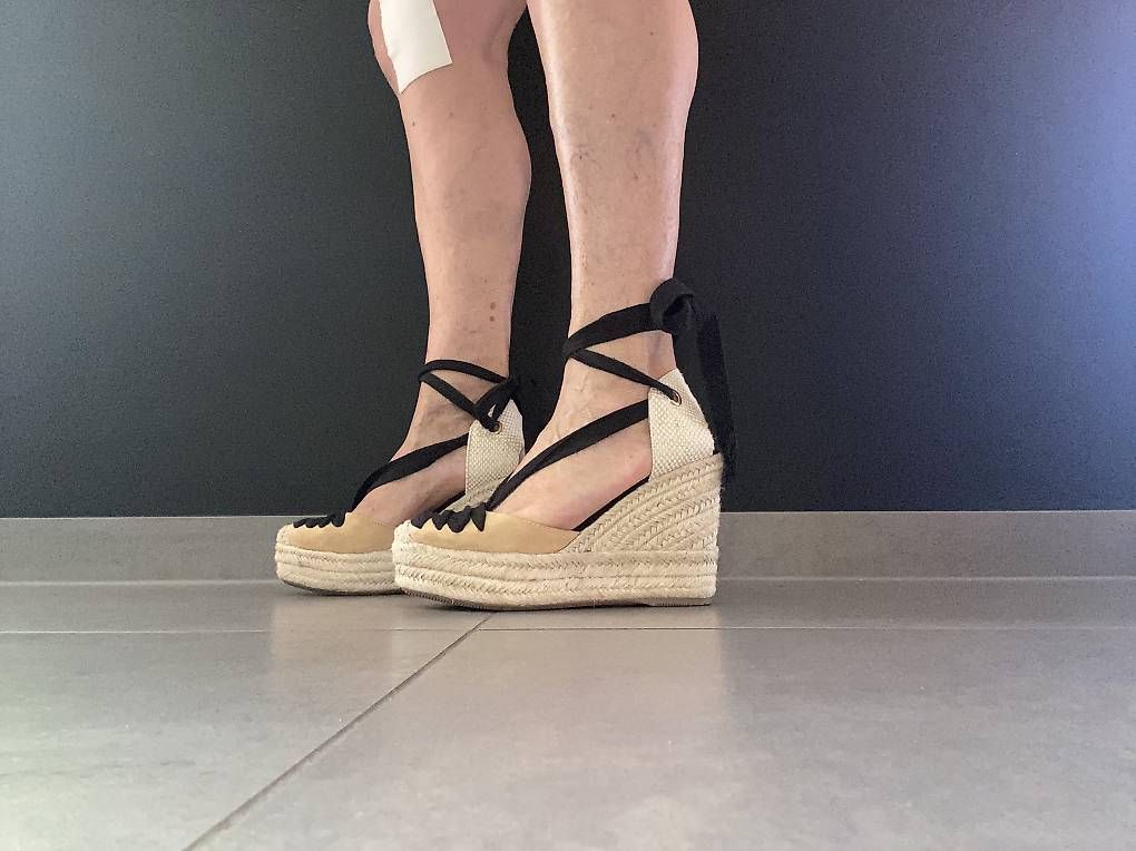Scarpe da donna: Sandales Espadrilles Taille 39 – Usato da Cheseaux-Lausanne venduto da Fannelle01 1