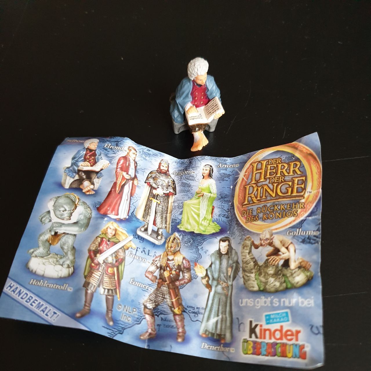 Figurines: Ü-Eier Figuren Der Herr der Ringe 2003 Bilbo – Neuf (Voir description) à Urnäsch par Nakamotix 1