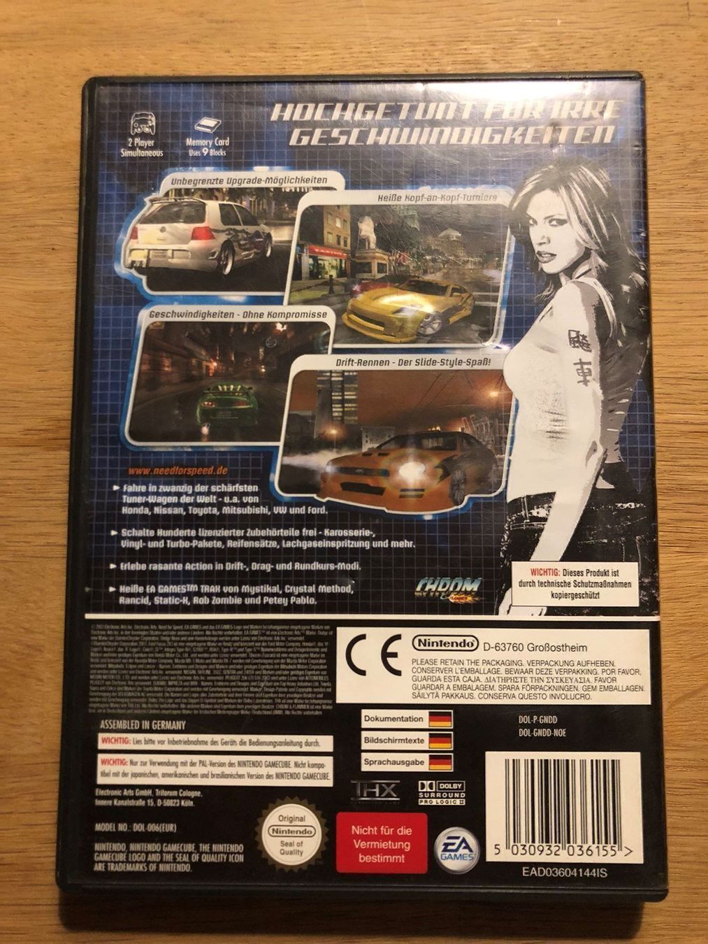 Nintendo Giochi: Need For Speed Underground für NGC – Usato da Kestenholz venduto da Inna09 1