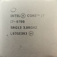 1×Intel Core i7-9700 Prozessor SRG13 3.00GHz L935E393. TOP!